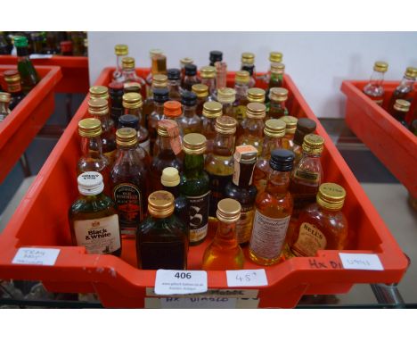 45+ Vintage Whisky Miniatures 