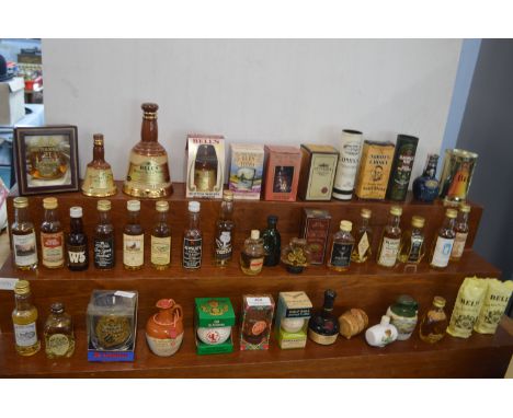 40+ Vintage Scotch Whisky Miniatures 