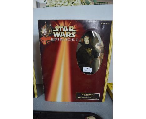 Star Wars Episode I Queen Amidala 1999 Portrait Edition Boxed Figure 