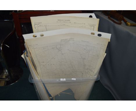 Large Quantity of Hull and Area Ordnance Survey Plans 