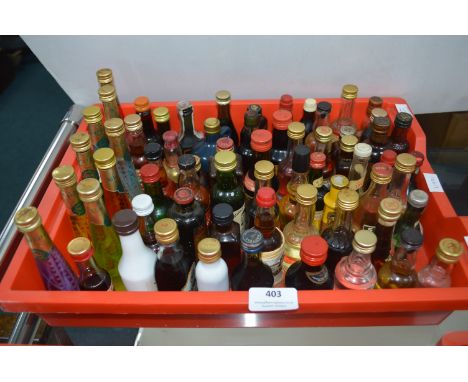 60+ Vintage Alcohol Miniatures 
