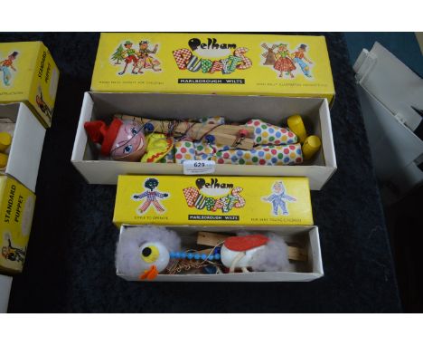 Pelham Puppet SS Clown plus Small Bird  