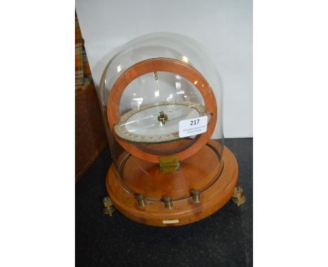 Scientific Compass with Glass Dome 