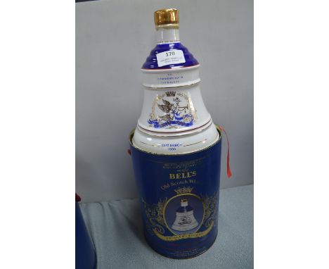 Bells Scotch Whisky Commemorative Bell - Princess Eugenie (sealed and full) 