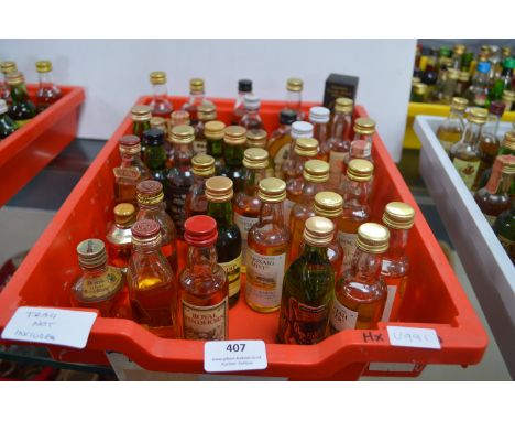 40+ Vintage Whiskey Miniatures 