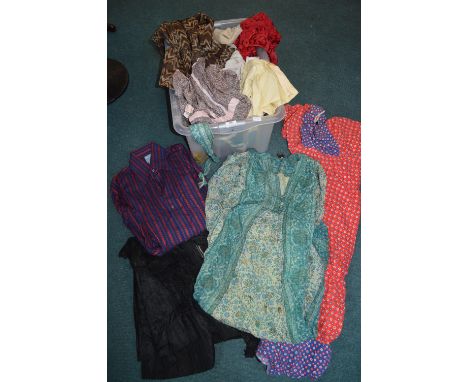 Vintage Fashion Items, Fabrics, and Textiles 