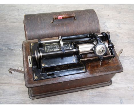 An Edison Home Phonograph (no speaker horn)