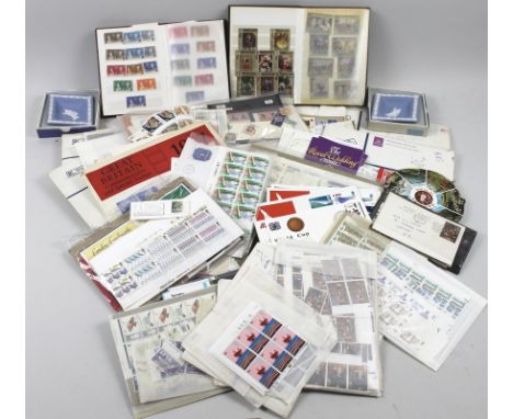 A collection of stamps, comprising some GB, and World/Colonial, most mint and unmounted, pre-decimal, and various later, some