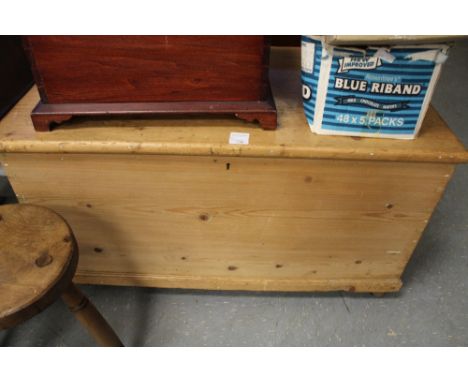 19th Century Pine Trunk
