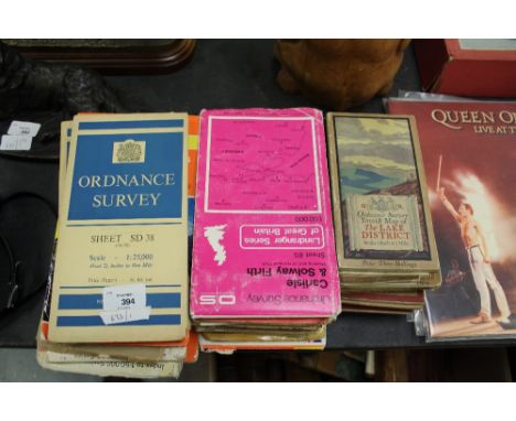 Quantity of Ordnance Survey Maps