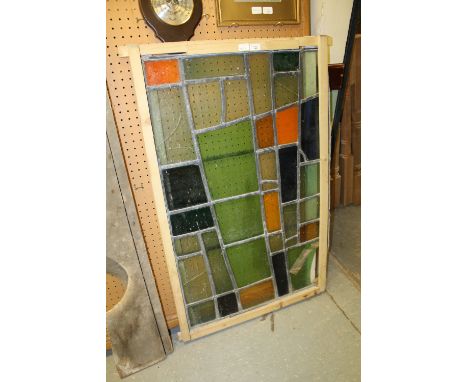 Stained Glass Panel