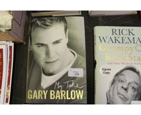 Barlow [Gary] - My Take, signed first edition, 2006, hardback with dustwrapper