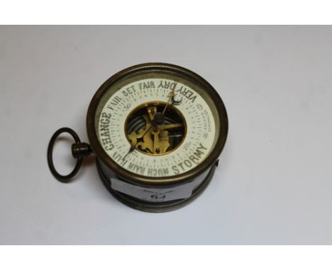 Drum Case Aneroid Barometer