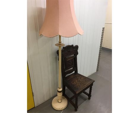 Lamp stand and shade