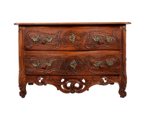 A French walnut commode, mid 18th century, 86cm high, 140cm wide, 48cm deepCondition Report: Marks, knocks, scratches, abrasi