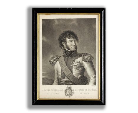 Portrait des Joachim Napoleon, König von Neapel und SizilienPORTRAIT DES JOACHIM NAPOLEON, KÖNIG VON NEAPEL UND SIZILIENLitho