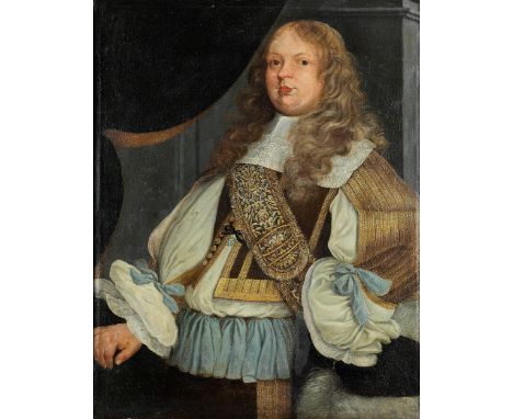 Benjamin von Block, 1631 Lübeck – 1690 Regensburg, zug.PORTRAIT HANS NICOLAUS FREIHERR VON GIENGERÖl auf Leinwand.109,5 x 87,