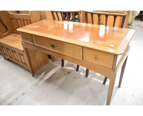 A vintage light stained stag dressing table, no mirror, would make a nice upcycled hall or side table