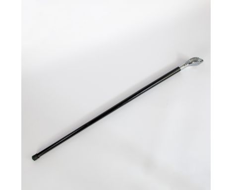 4-piece walking stick with handle shaped like a Cobra head4-delige wandelstok met handvat in de vorm van een Cobrakop91 cm