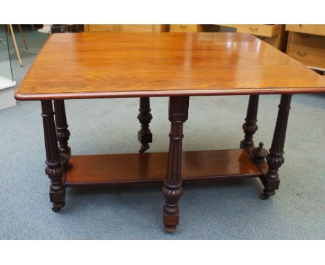 Victorian mahogany gate leg table