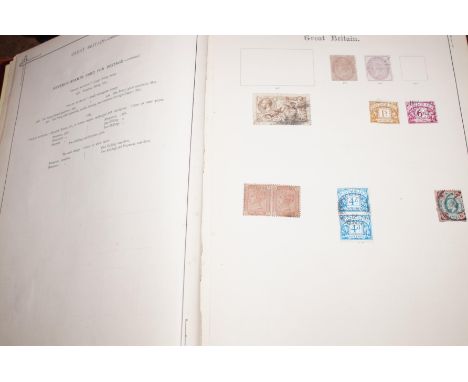 Old time, 6th Edition, Stanley Gibbons 'The imperial postage stamp album' , covering the period to @ late 1880's. Comprising 