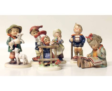 Six W. Germany Hummel figures. Condition report: see terms and conditions