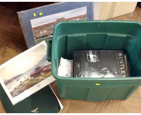Quantity of Bentley marketing and publicity brochures to include Rolls Royce Silver Seraph (hardback), Bentley Continental / 