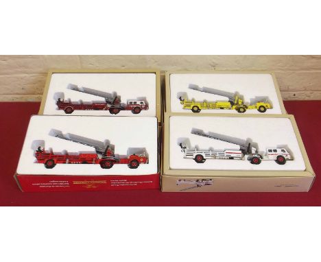 Corgi American la France Aerial Ladder truck (97398), Aerial Ladder Truck (97321) and (97320) and Denver Fire Dept (97387) al