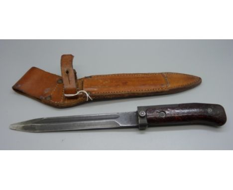 A Czech bayonet for vz. 58, with scabbard, tip a/f 