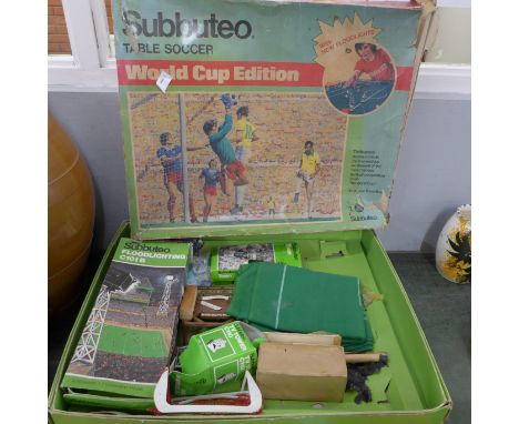 A Subbuteo World Cup Edition table soccer set 