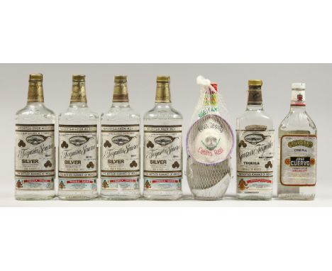 SEVEN BOTTLES OF TEQUILA