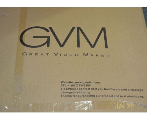 GVM Light Ring &amp; stand in original carry case and box&nbsp;