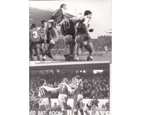 ARSENAL PRESS PHOTOGRAPHS       Thirty three photos of various sizes from 1980's and 1990's including 5 for the home match v.