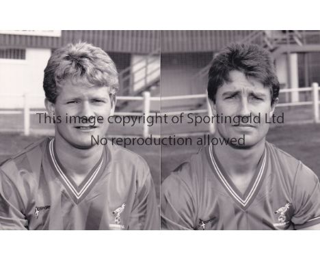 SCARBOROUGH     Seven 4" X 3" black &amp; white Press portrait photographs for the 1980's.    Good