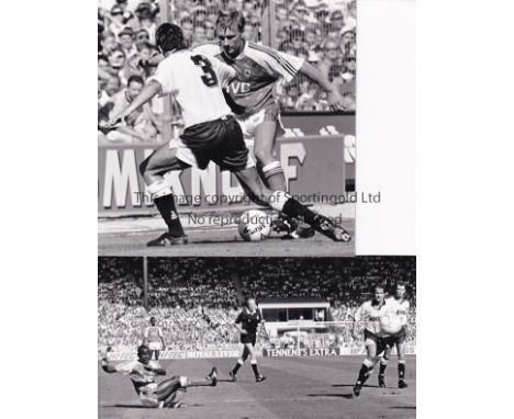 ARSENAL PRESS PHOTOGRAPHS       Thirty four photos of various sizes from 1980's and 1990's including 5 for the Charity Shield