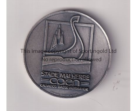 ENGLAND  MEDAL    Unusual item, during the warm up period for the 1998 World Cup, England played a hastily arranged behind cl