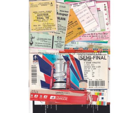 TICKET MISCELLANY   Twenty eight tickets 1956-2016 to include Amateur Cup Final, Great Britain v Bulgaria at Wembley (Olympic