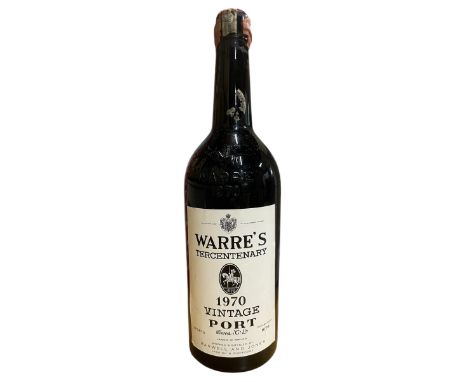 1970 Warre's Vintage Port 75cl bottle