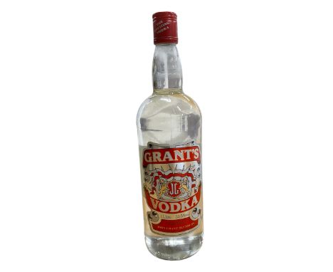 1 litre Grant's Vodka