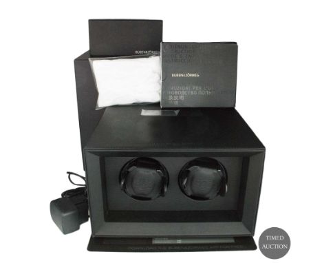A BUBEN &amp; ZORWEG SAFE MASTER 2 WATCH WINDER
COMPLETE AS PURCHASED NEW


CONDITION REPORT


Working at present, condition 
