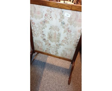 Firescreen with Oriental Tapestry . 