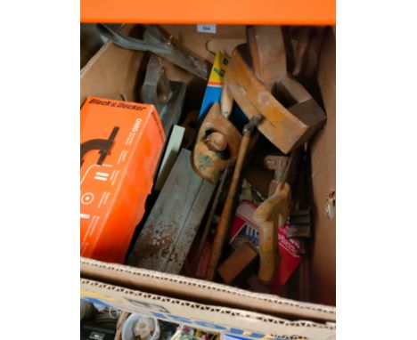 Box of vintage tools.. 