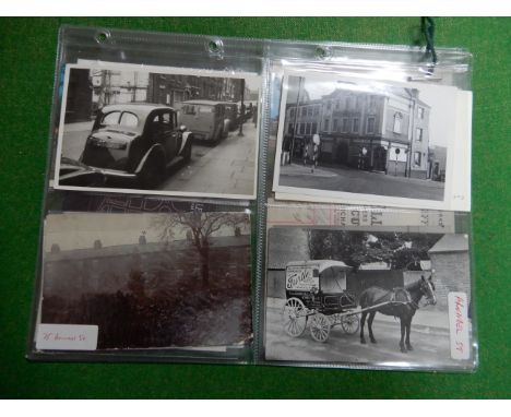 Sheffield Postcode S1, Arundel Gate, Arundel Street, sixteen late XIX Century and later picture postcards, photographs and in