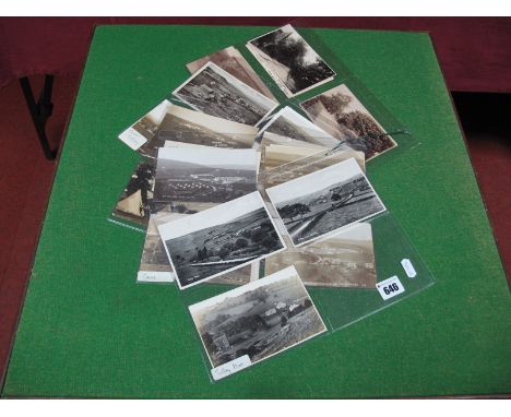 Thirty One Early XX Century and Later Picture Postcards, Derbyshire, Totley, including Totley Moss, Totley Range, Northumberl