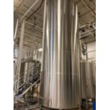 2018 NSI 200 BBL Hot Liquor Tank, Model HLT-200B, w/ Heat Exchanger & Recric Pump | Rig Fee $2980