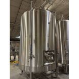 (1 of 2) 2016 NSI 120 BBL Brite / 132 BBL or 4,400 Gal Jacketed Brite Tank, SS, Dis | Rig Fee $2510