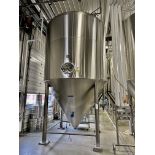 2015 NSI 150 BBL FV or 5,500 Gal Max Capacity Jacketed Fermentation Tank, Glycol Ja | Rig Fee $2300