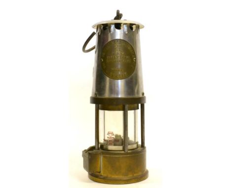 Protector Lamp & Lighting Co. Type SL Miners Safety Lamp