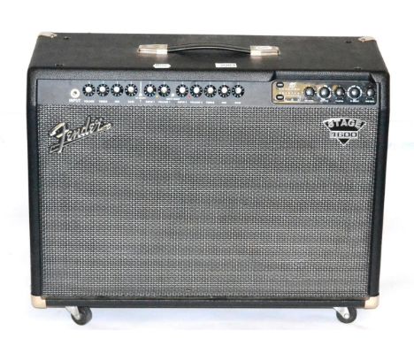 Fender Stage 1600 Amplifier with twin Celestion speakers, no. ICT05G 0407