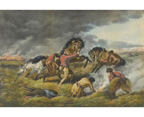 Arthur Fitzwilliam Tait (American/British, 1819-1905) for Currier and Ives, United States. Hand-colored lithograph on paper t